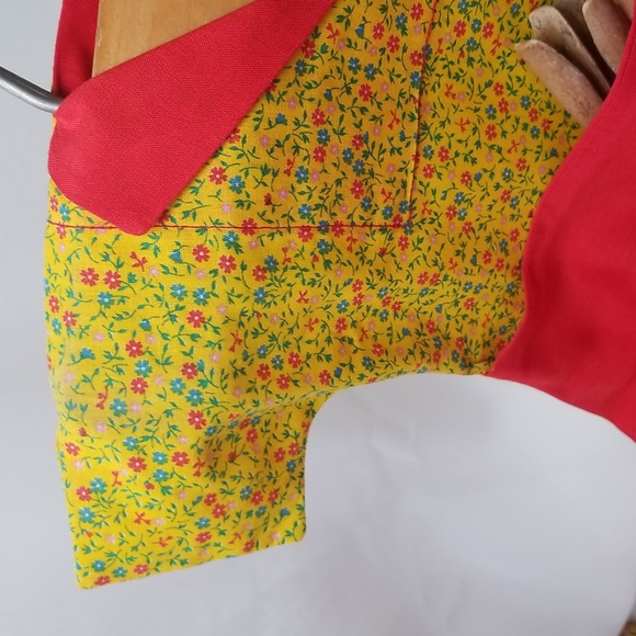 Vintage Clothespin Dress Bag w/ Wooden Clothespins - Picture 10 of 13